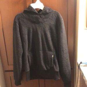 North face fleece hoodie